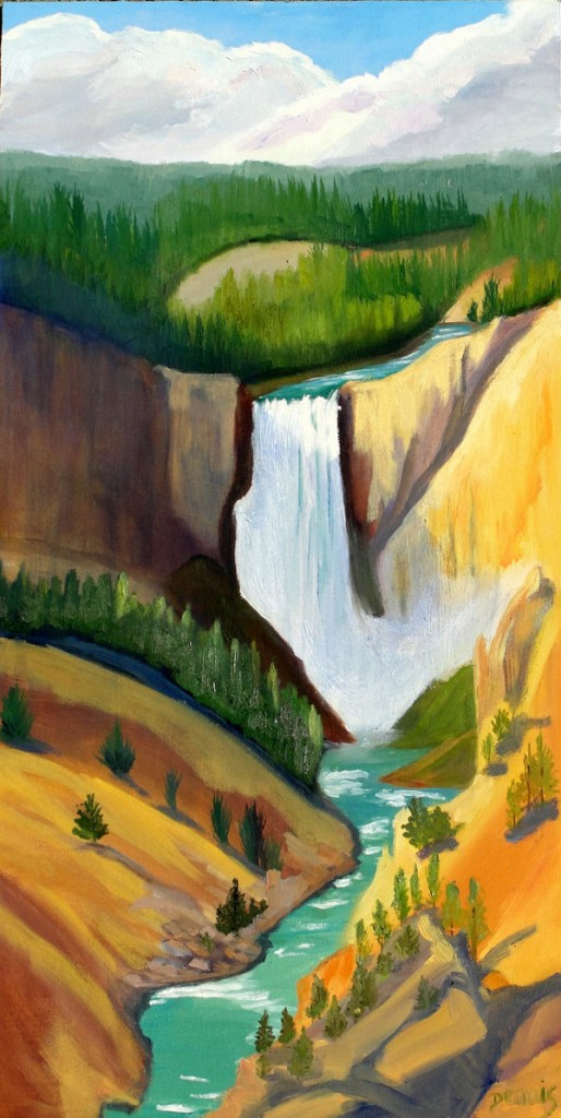 Dreams Fullfilled: Lower Yellowstone Falls, Yellowstone National Park