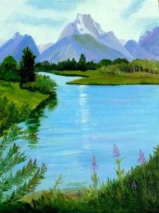 Mount Moran: Teton National Park, Wyoming