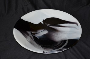 Janet Ellis, Black and White Swirl Bowl