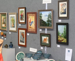 The Broadway Gallery Featured Artist Wall