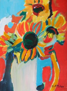 Scott McRae, Sunflower Bouquet