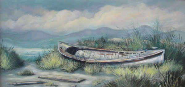 Old Fishing Boat  by Deanie Phillips
