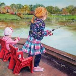Fishing the Lake by Carol Boudreau