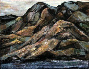 Sandy _ K "Napali Coast" Acrylic