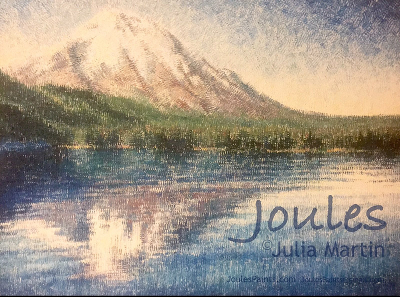 Julia Martin: Spirit Lake Morning Reflection