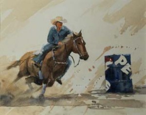 Horse Barrel Racing