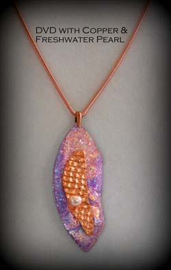 copper and crystal jewelry