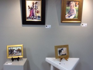 paintings of people and animals