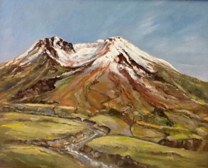 snow covered mountain