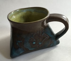 cup shaped like a triangle