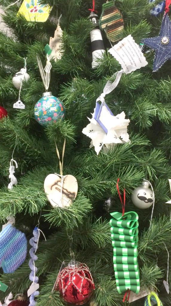 mixture of ornaments