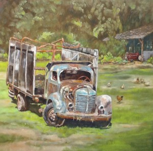 old farm truck