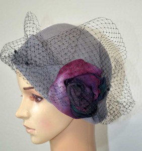 hat with flower