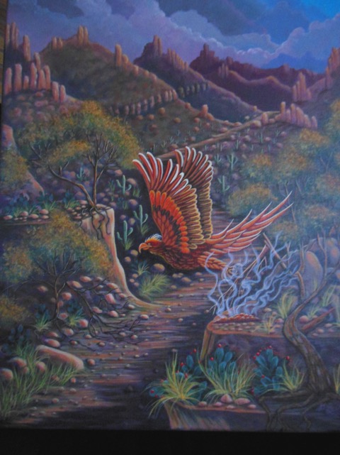 bird in flight