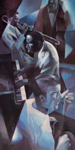 painting of a pianist