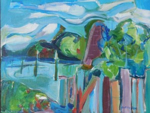 landscape on th Columbia River