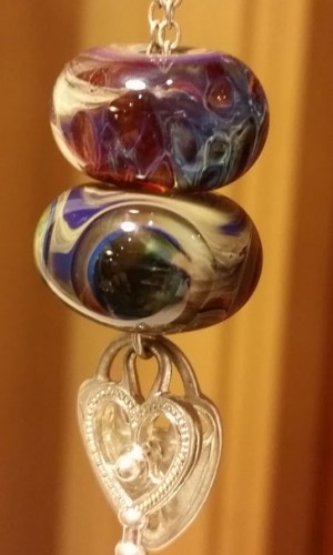 multiple bead pendant
