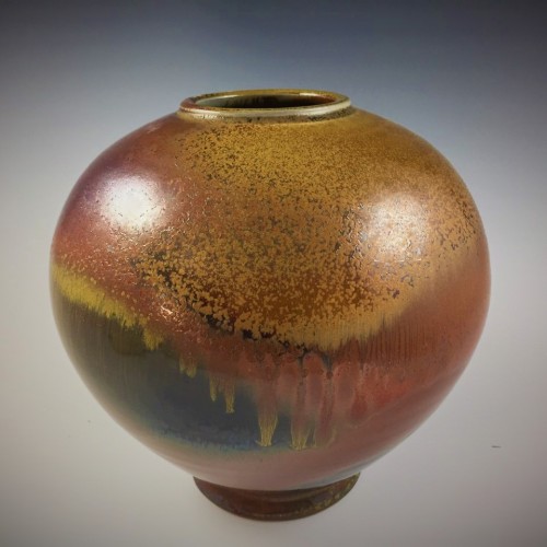 smooth natural tone vase
