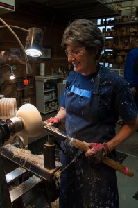 artist wood turning