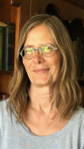 close-up image of artist