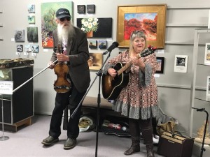 musicians holding instruments