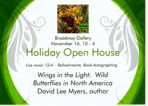 invitation postcard for November 16