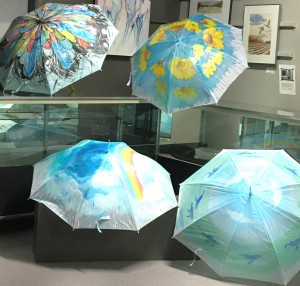 silk paintedumbreallas