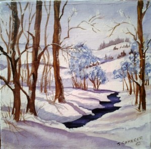 winter stream