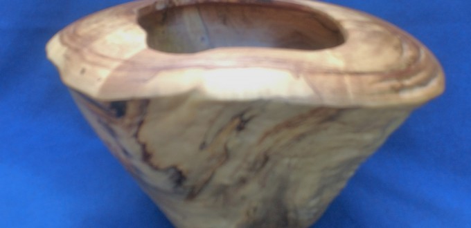 twisted look of maple vase