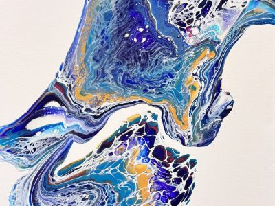 flowing cool over warm colors