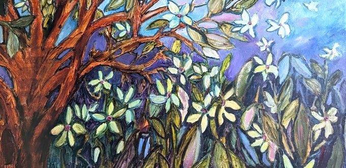 flowers and trees