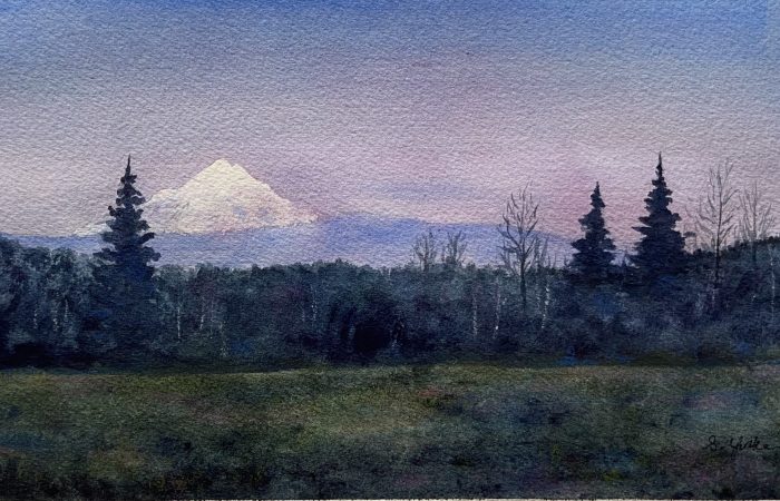 Sunrise over Mt Hood2