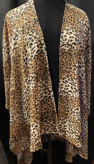 animal print kaftan